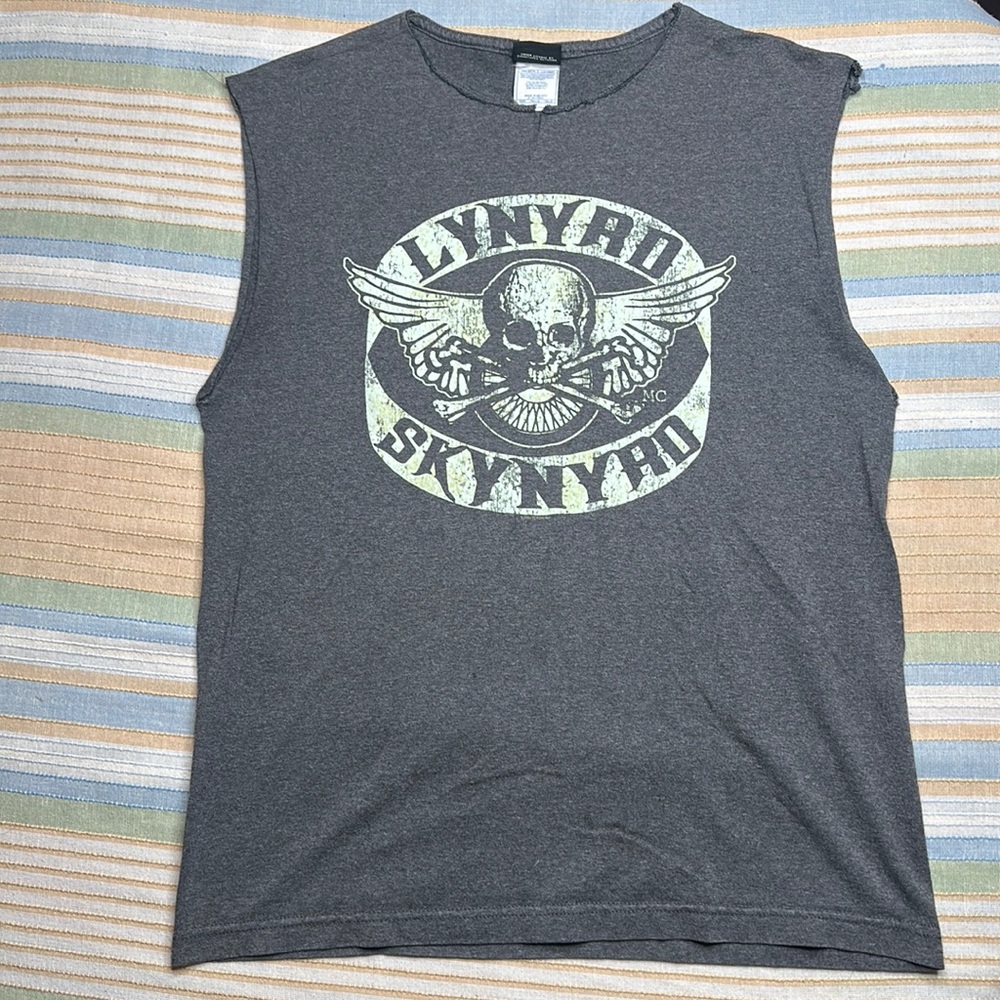 Winterland Lynyrd Skynyrd 2004 Graphic Tank top some distress dark grey size M